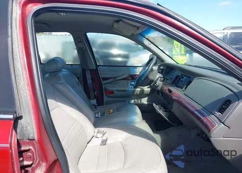 2000 Mercury Grand Marquis Ls from USA, damaged, VIN 2MEFM75W3YX690374